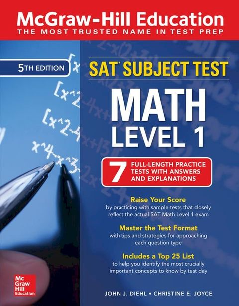 McGraw-Hill Education SAT Subject Test Math Level 1, Fifth Edition(Kobo/電子書)