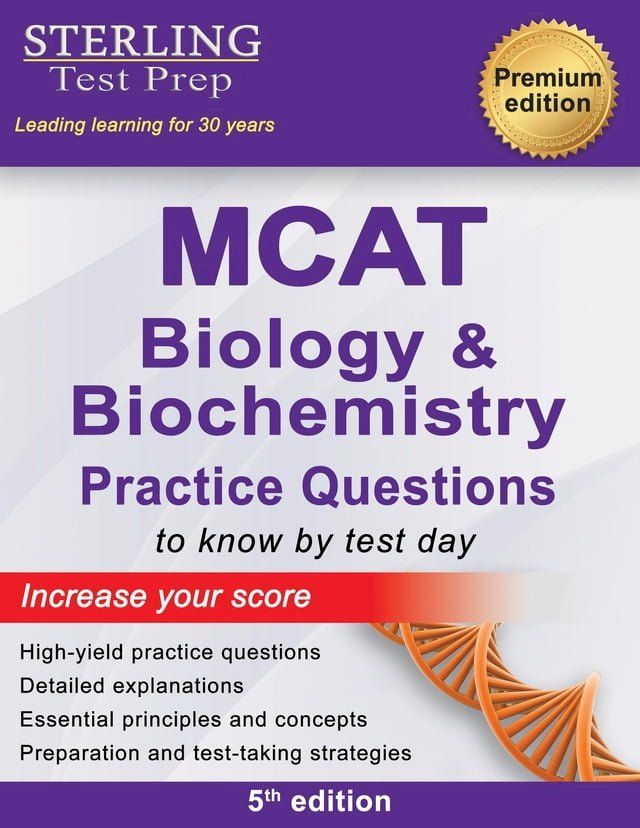  MCAT Biology & Biochemistry Practice Questions(Kobo/電子書)