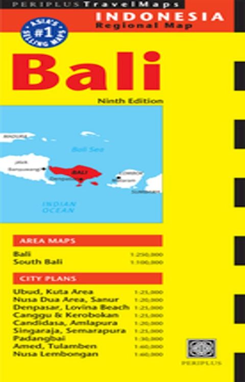 Bali Travel Map Ninth Edition(Kobo/電子書)