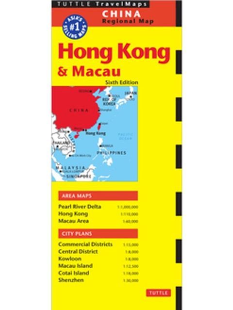 Hong Kong & Macau Travel Map Sixth Edition(Kobo/電子書)