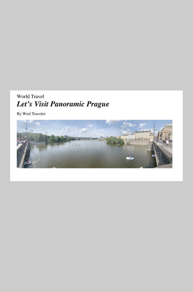  Let's Visit Panoramic Prague(Kobo/電子書)