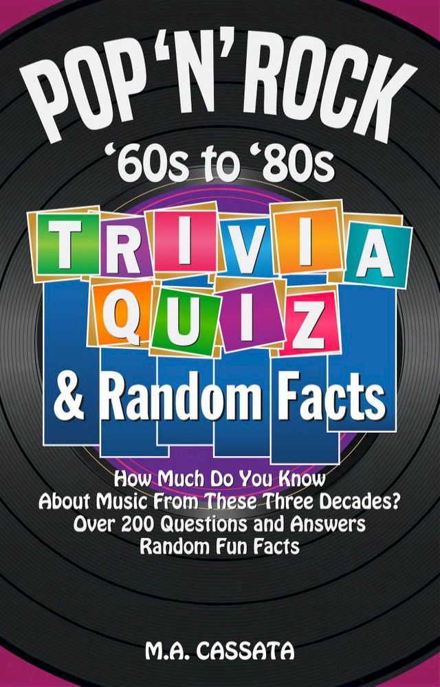  Pop ’n’ Rock Trivia Quiz and Random Facts: ’60s to ’80s(Kobo/電子書)