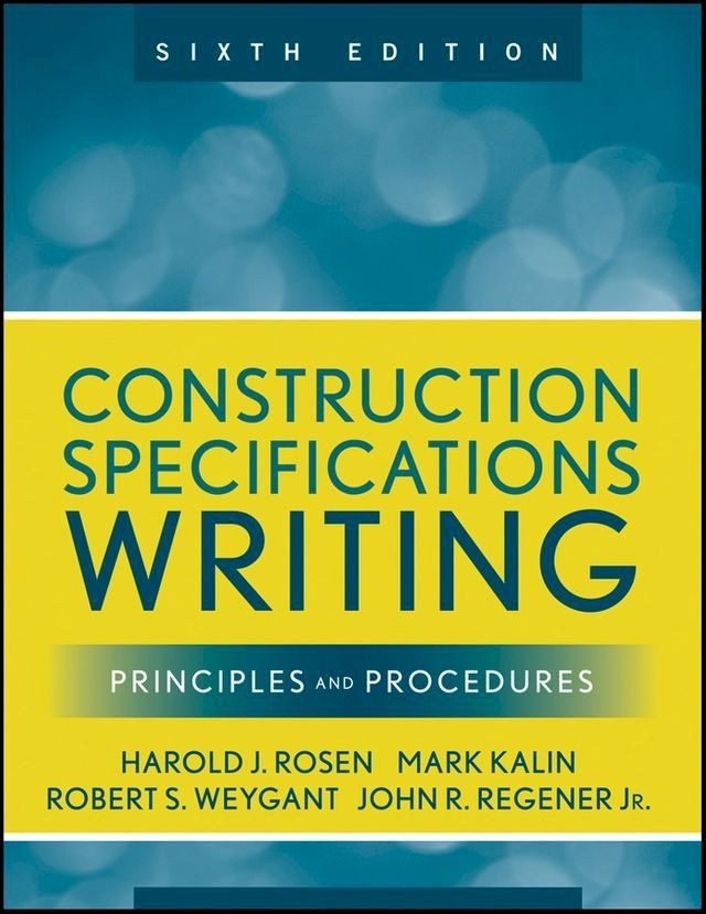  Construction Specifications Writing(Kobo/電子書)