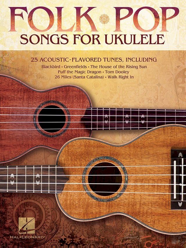  Folk Pop Songs for Ukulele (Songbook)(Kobo/電子書)