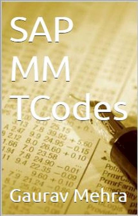 SAP MM TCodes(Kobo/電子書)