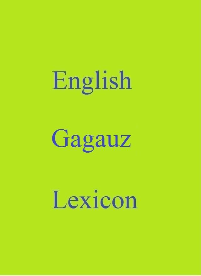  English Gagauz Lexicon(Kobo/電子書)