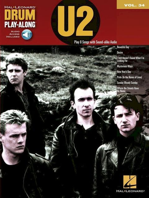 U2 - Drum Play-Along Volume 34(Kobo/電子書)