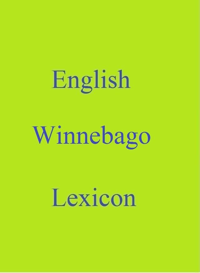  English Winnebago Lexicon(Kobo/電子書)