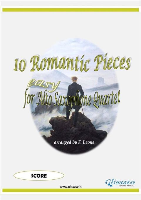 Alto Saxophone Quartet "10 Romantic Pieces" - score(Kobo/電子書)