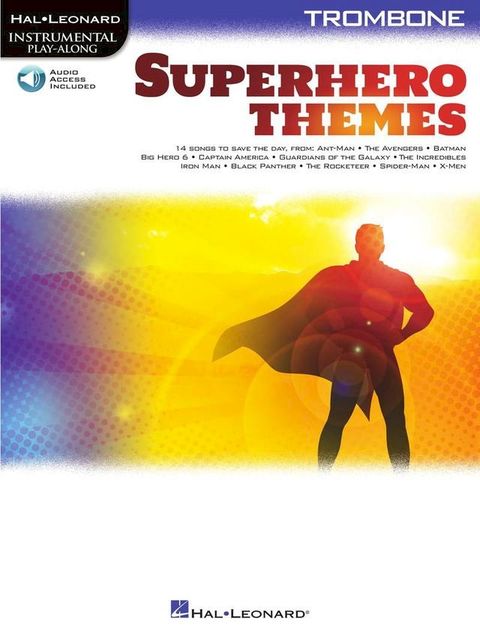 Superhero Themes Instrumental Play-Along for Trombone(Kobo/電子書)