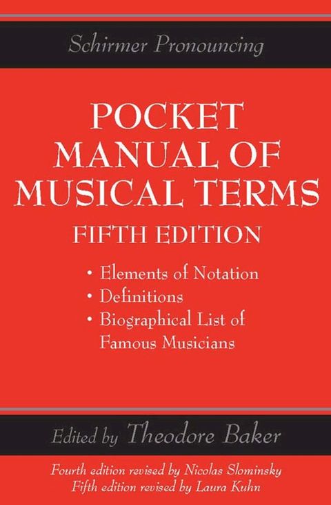 Pocket Manual of Musical Terms(Kobo/電子書)