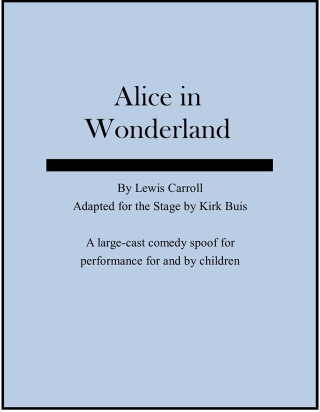  Alice in Wonderland: a Stage Adaptation(Kobo/電子書)