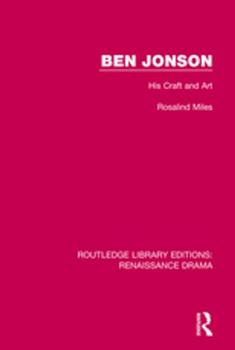 Ben Jonson(Kobo/電子書)