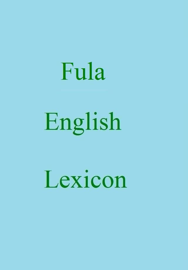  Fula English Lexicon(Kobo/電子書)