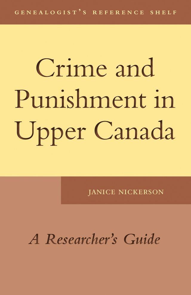  Crime and Punishment in Upper Canada(Kobo/電子書)