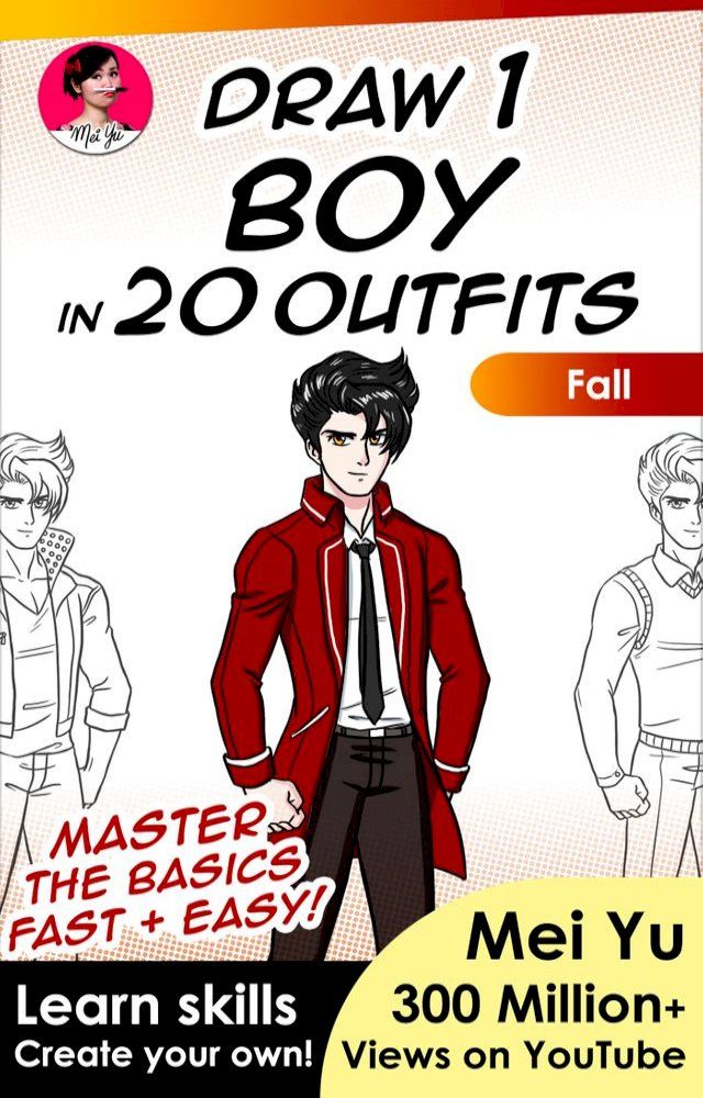  Draw 1 Boy in 20 Outfits - Fall(Kobo/電子書)