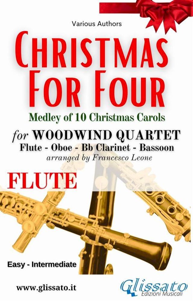  Flute part of "Christmas for four" - Woodwind Quartet(Kobo/電子書)