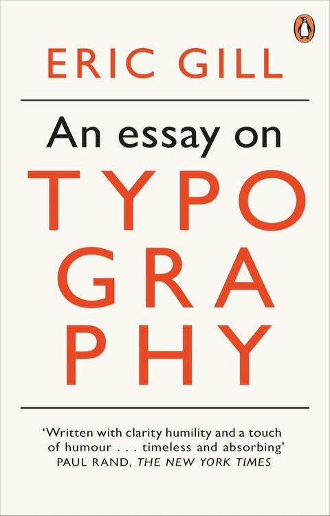 An Essay on Typography(Kobo/電子書)