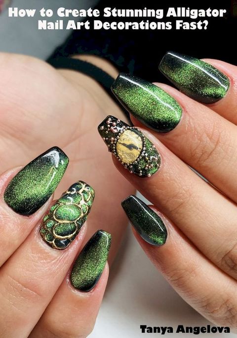 How to Create Stunning Alligator Nail Art Decorations Fast?(Kobo/電子書)