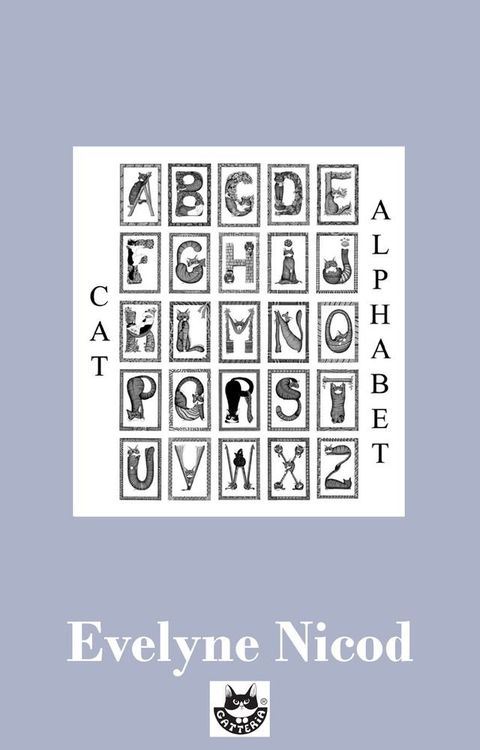 Cat Alphabet, 26 illustrated Letters(Kobo/電子書)