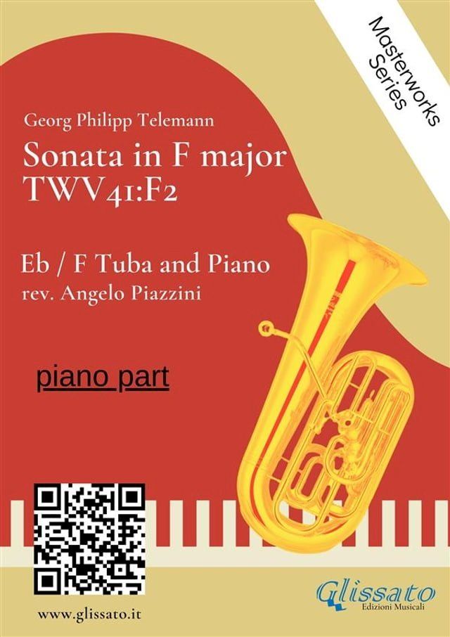  (piano part) Sonata in F major - Eb/F Tuba and Piano(Kobo/電子書)