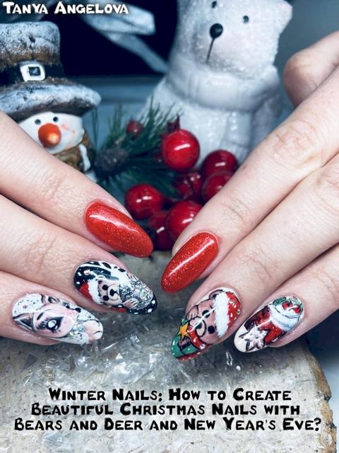 Winter Nails: How to Create Beautiful Christmas Nails with Bears and Deer and New Year’s Eve?(Kobo/電子書)