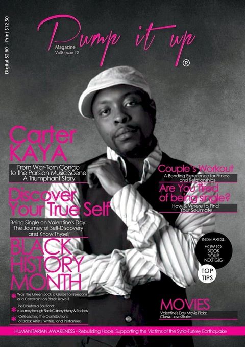 Pump it up Magazine - Carter Kaya - From War-Torn Congo to the Parisian Music Scene A Triumphant Story!(Kobo/電子書)