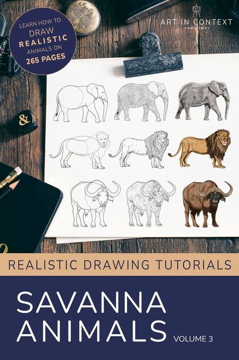 Learn to Draw Savanna Animals(Kobo/電子書)