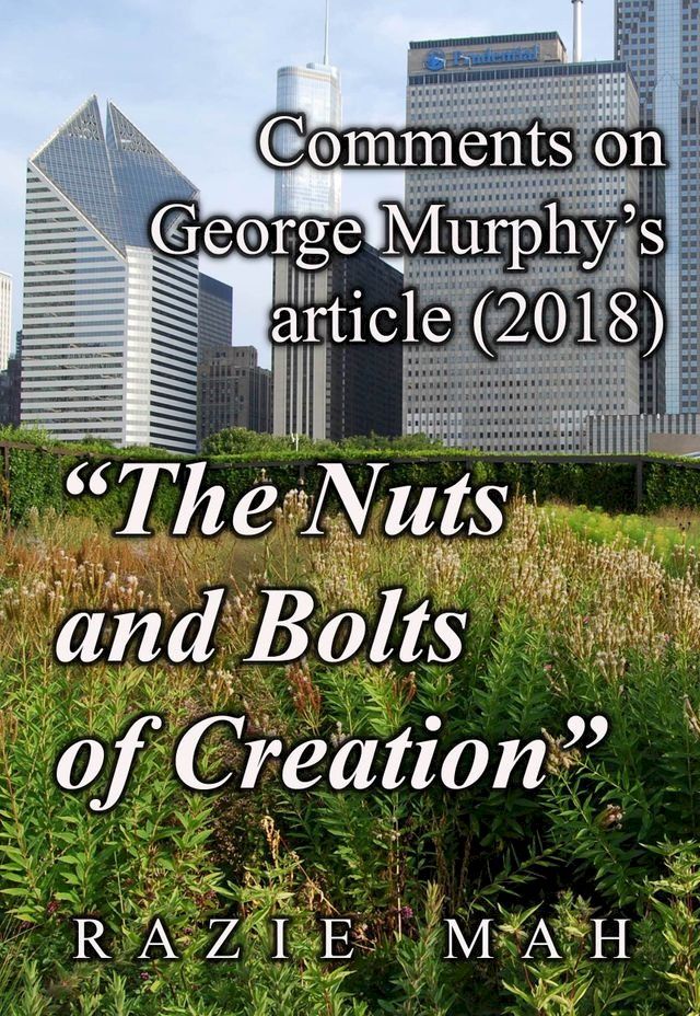  Comments on George Murphy's Article (2018) "The Nuts and Bolts of Creation"(Kobo/電子書)