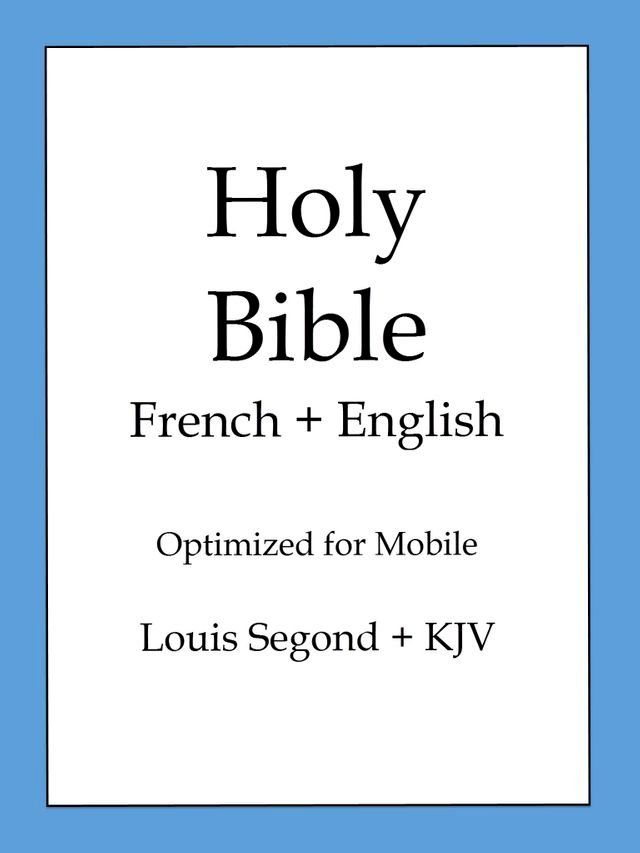  Holy Bible, English and French Edition(Kobo/電子書)