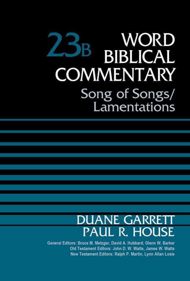  Song of Songs and Lamentations, Volume 23B(Kobo/電子書)