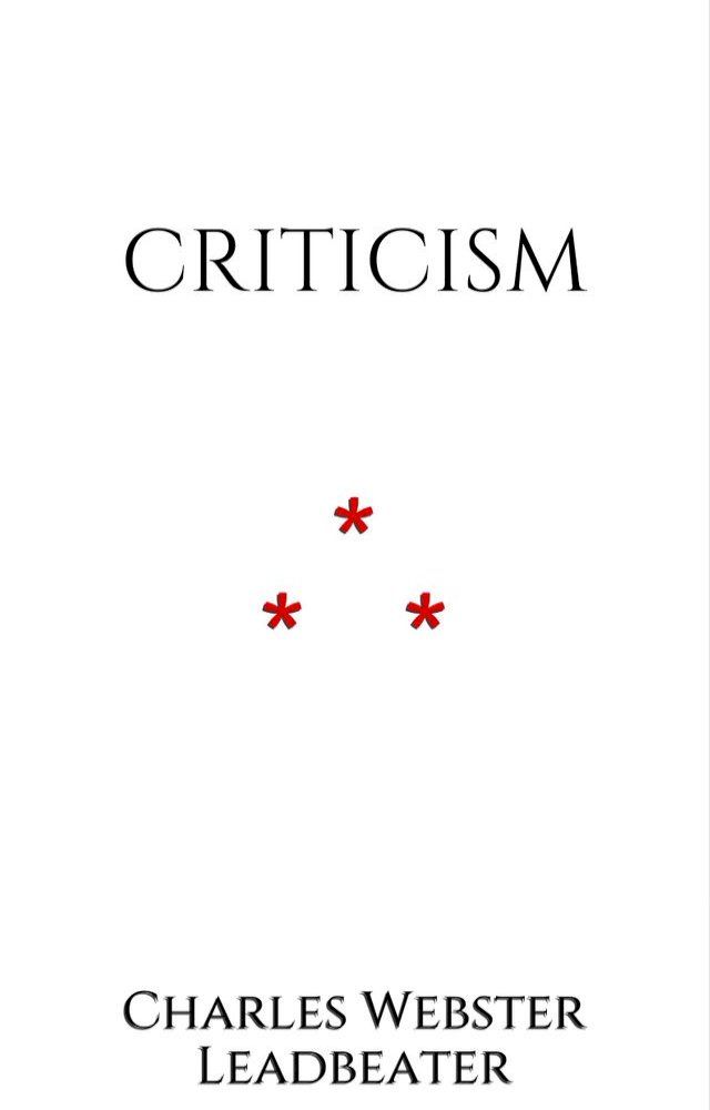  Criticism(Kobo/電子書)