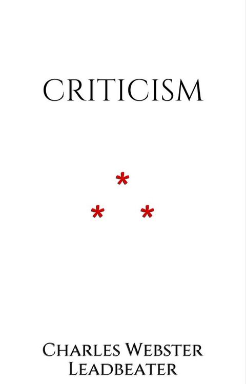 Criticism(Kobo/電子書)