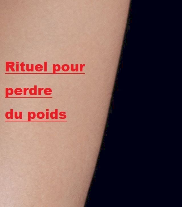  Rituel pour perdre du poids(Kobo/電子書)