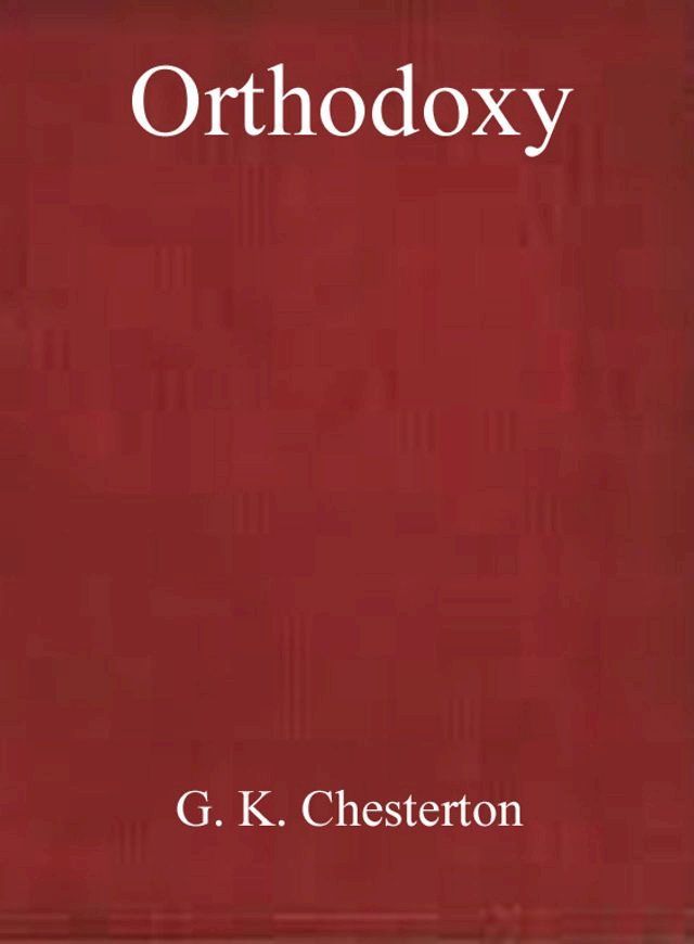  Orthodoxy(Kobo/電子書)