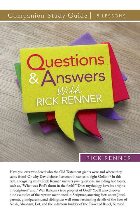 Questions and Answers With Rick Renner Study Guide(Kobo/電子書)