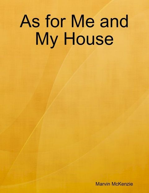 As for Me and My House(Kobo/電子書)