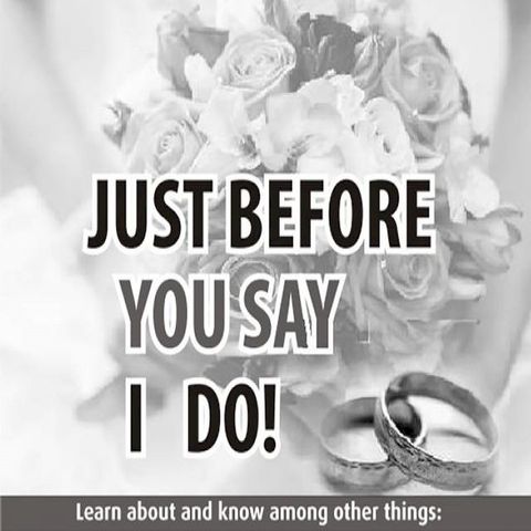 Just Before You Say I Do!(Kobo/電子書)