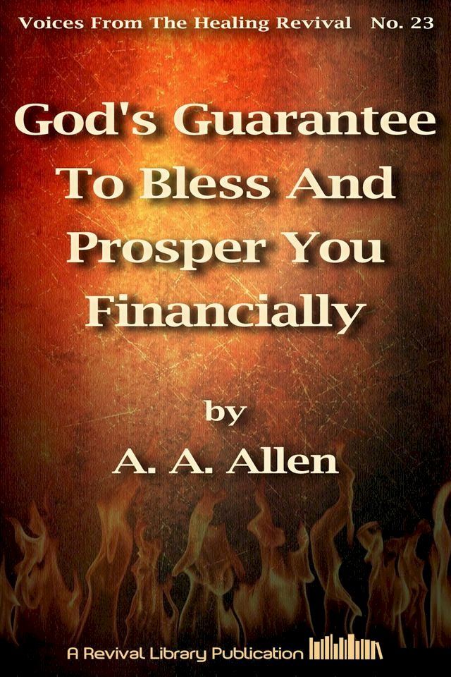  God's Guarantee To Bless And Prosper You Financially(Kobo/電子書)