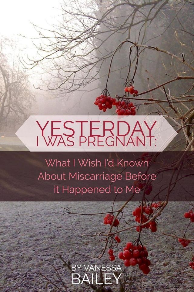  Yesterday I was Pregnant: What I Wish I'd Known About Miscarriage Before it Happened to Me.(Kobo/電子書)