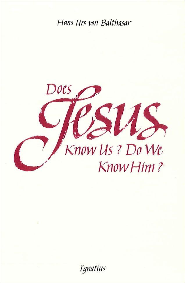  Does Jesus Know Us?(Kobo/電子書)