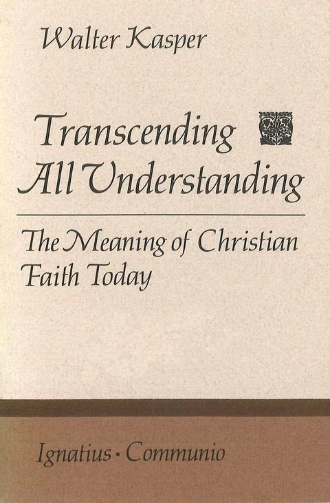 Transcending All Understanding(Kobo/電子書)