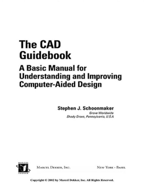 The CAD Guidebook(Kobo/電子書)