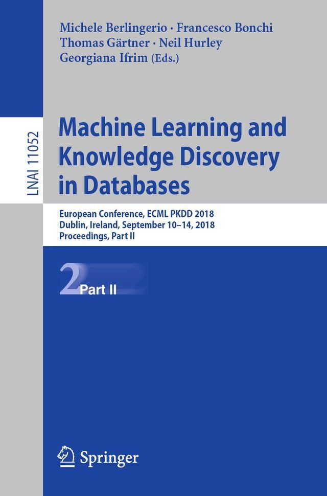  Machine Learning and Knowledge Discovery in Databases(Kobo/電子書)