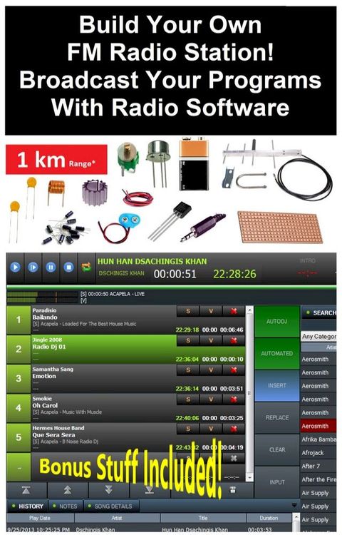 Build Your Own FM Radio Station! Broadcast Your Programs with Radio Software(Kobo/電子書)