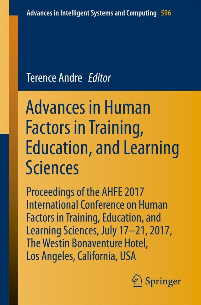  Advances in Human Factors in Training, Education, and Learning Sciences(Kobo/電子書)