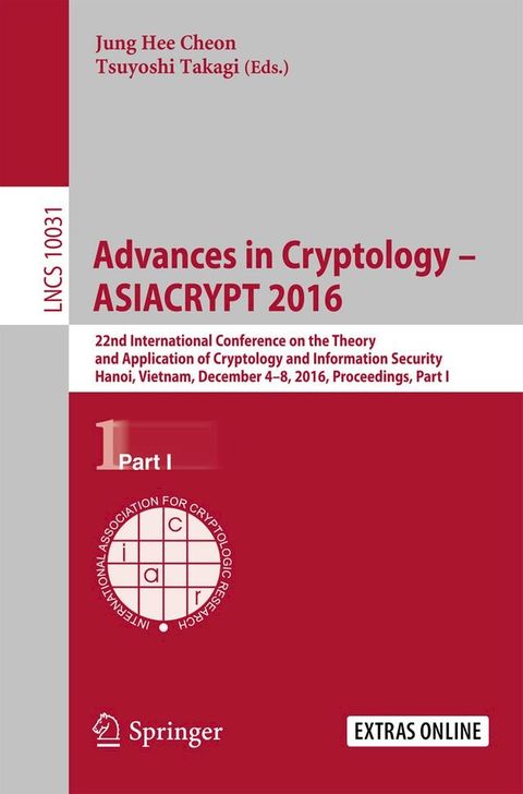 Advances in Cryptology – ASIACRYPT 2016(Kobo/電子書)