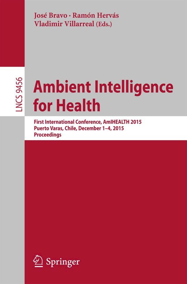  Ambient Intelligence for Health(Kobo/電子書)