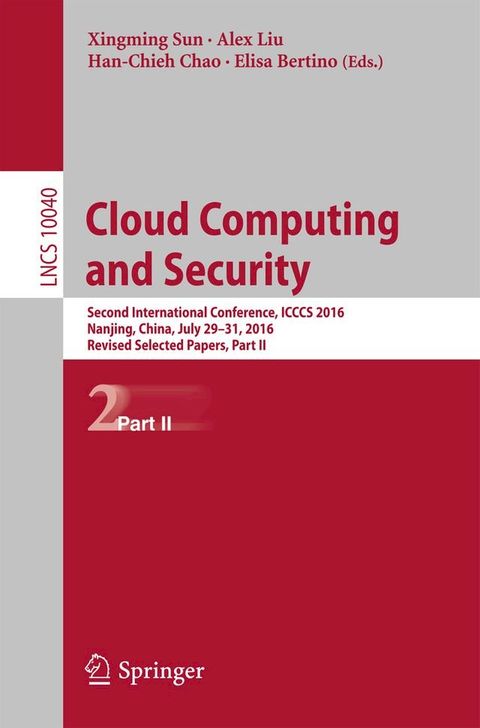 Cloud Computing and Security(Kobo/電子書)