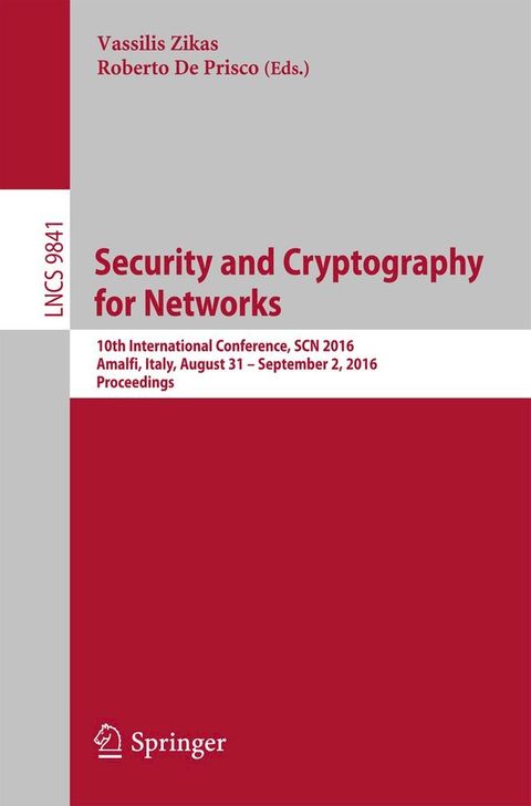 Security and Cryptography for Networks(Kobo/電子書)